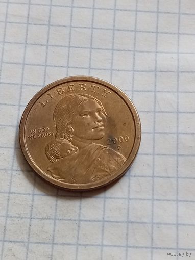 Доллар 2000 года Сакагавея