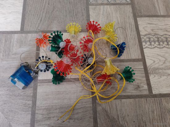 С рубля! Ёлочная гирлянда СССР