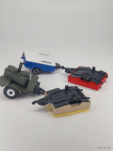 4 прицепа  от саратов 1:43