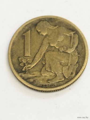 Чехословакия 1 крона 1964