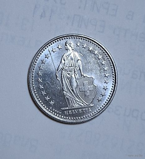 Швейцария 1/2 франка, 2020 год