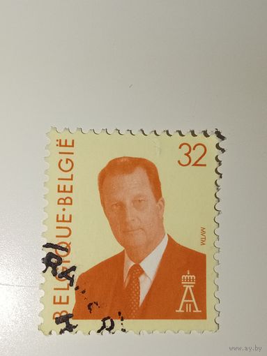 Бельгия 1994 марка Бельгии с изображением короля Альберта II