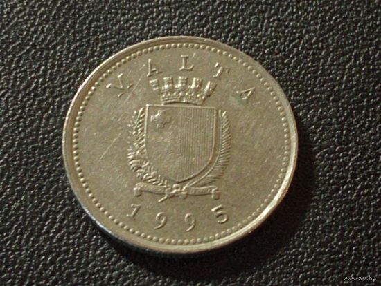 Мальта 2 цента 1995 г.