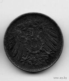 ГЕРМАНСКАЯ ИМПЕРИЯ 5 ПФЕННИГОВ 1918