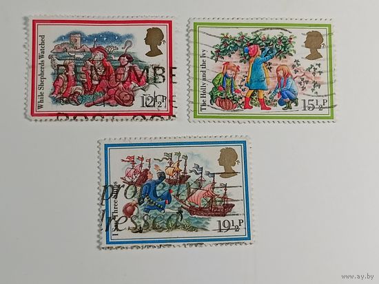 Великобритания 1982. Рождество (Рождественские песни)