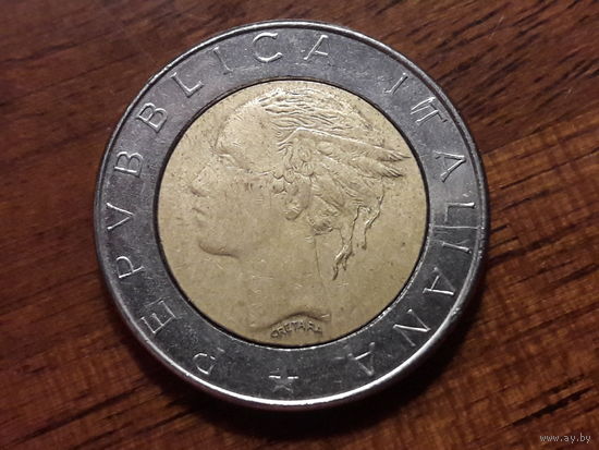 Италия 500 лир 1983