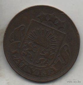 ЛАТВИЙСКАЯ РЕСПУБЛИКА /ПЕРВАЯ РЕСПУБЛИКА/. 5 САНТИМОВ 1922