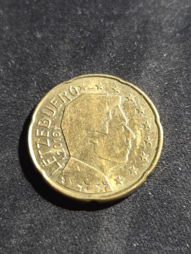 Люксембург 20 евроцентов 2016