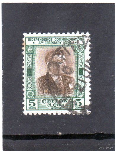 Цейлон.Ми-259. D. S. Senanayake - политик. Объявление независимости 4 февраля 1948 г.. 1949.