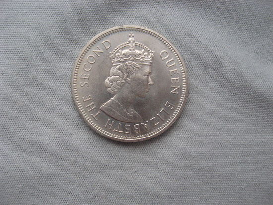 Сейшелы 1 рупия  1972 год Елизавета II