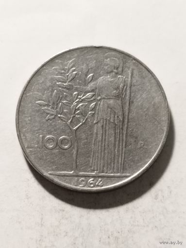 Италия 100 лир 1964
