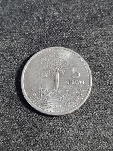 ГВАТЕМАЛА 5 сентаво 2010