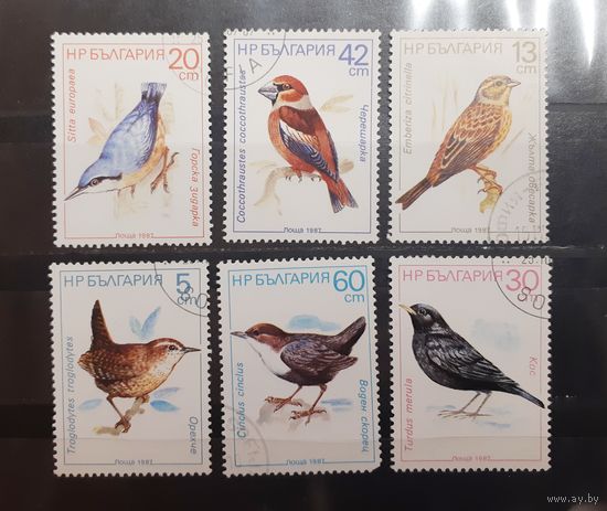 Болгария. 1987 год. Фауна. Птицы (419)