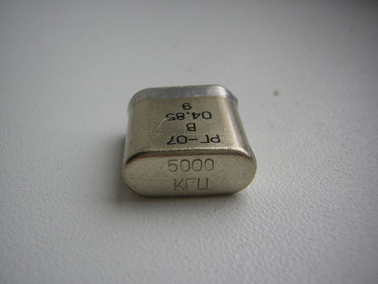 Кварцевый резонатор РГ-07 5000 кГц цена за 1шт.
