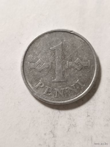Финляндия 1 пенни 1972