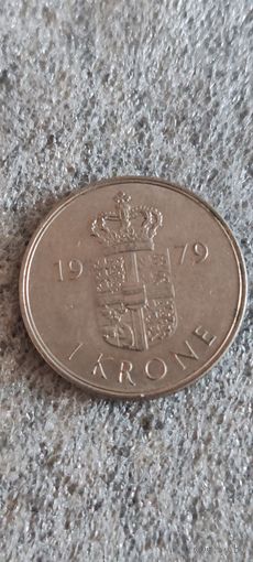 Дания 1 крон 1979