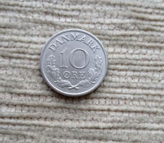 Werty71 Дания 10 эре 1972