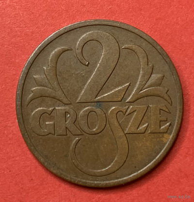 Польша, 2 гроша 1937г.