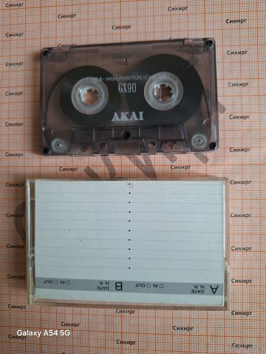 Аудиокассета AKAI GX-90  c записью