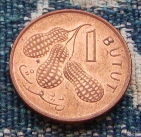 Гамбия 1 бутут 1998 года. Арахис. Предложи свою цену или обмен!