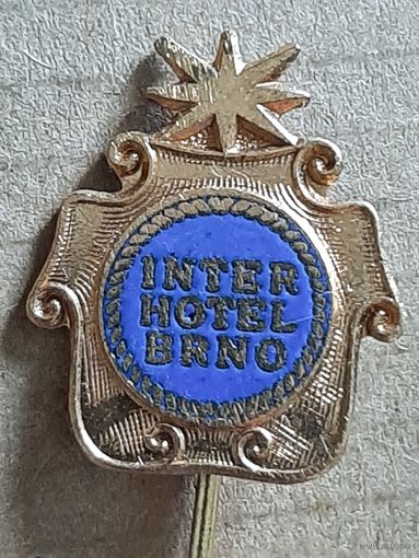 Значок Inter Hotel Brno, Slovakkia.