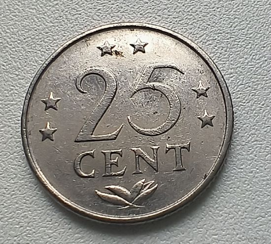 Антильские острова 25 центов, 1980 1-11-34