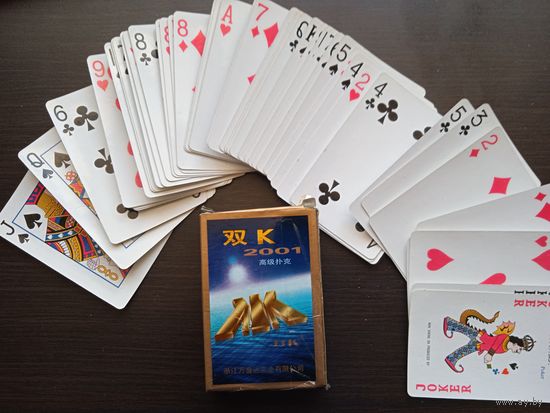 Карты игральные DOUBLE K (КИТАЙ) 54 шт.