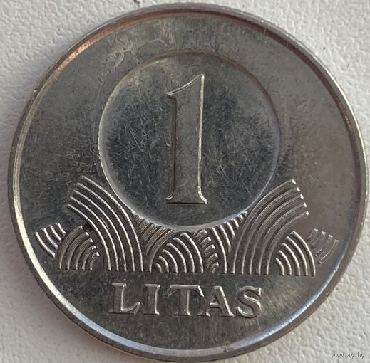 Литва 1 лит 2008 г.