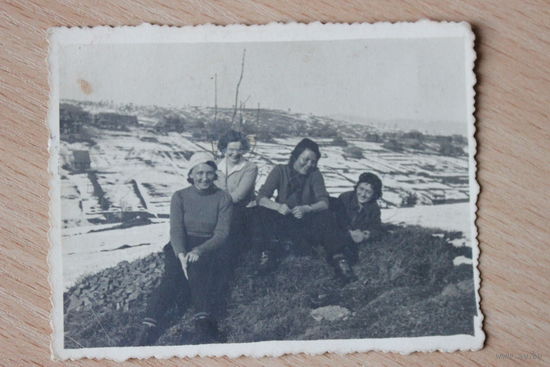 Фотография девушек в Закопане Польша 1939 год.Foto Bilinski Bukowina