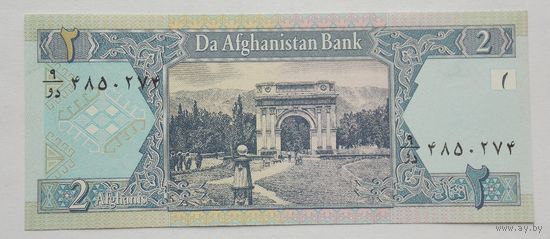 Афганистан 2 афгани 2002