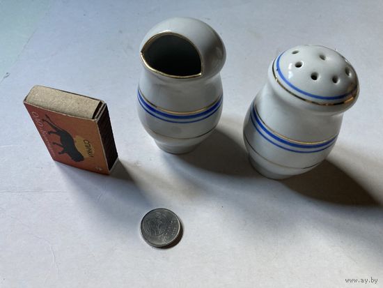 Пасхальная  распродажа ! Горчичница и перечница MADE IN D.P.R.K. БУ (одним лотом)
