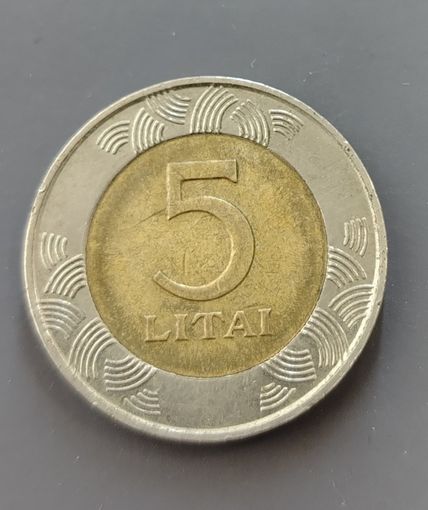 Литва. 5 литов 2009