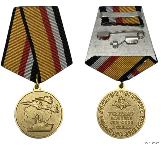 Медаль Участнику военной операции в Сирии