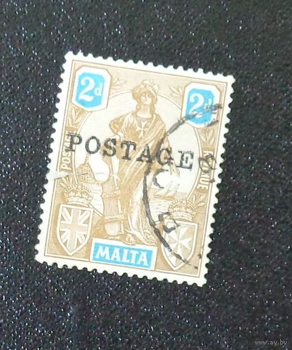 Геральдика. Мальта. Дата выпуска:1922