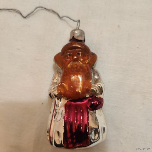 Ёлочная игрушка Дед Мороз 0114