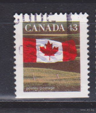 Флаг Герб Канада 1992 год Лот 12