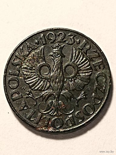 Польша 1 грош 1923 г. ОТЛИЧНЫЙ, без мц.
