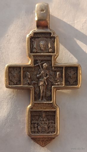 Крест серебро 925 пробы