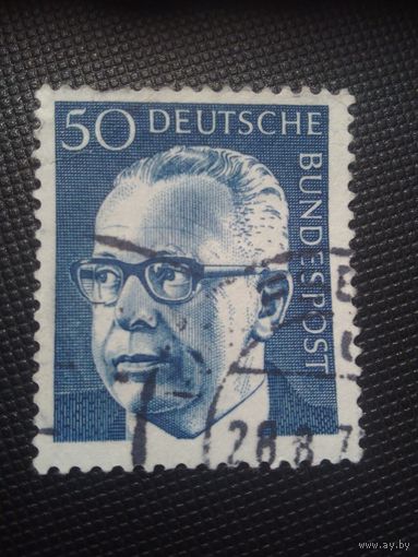 ФРГ. Г.Хайнеман.1970г. гашеная