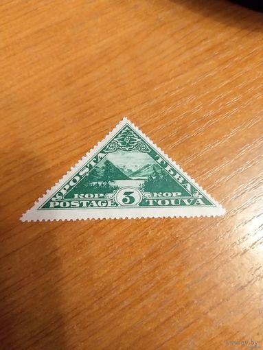 1935 Тува Загорский 57 чистая клей MNH** флора (3-8)