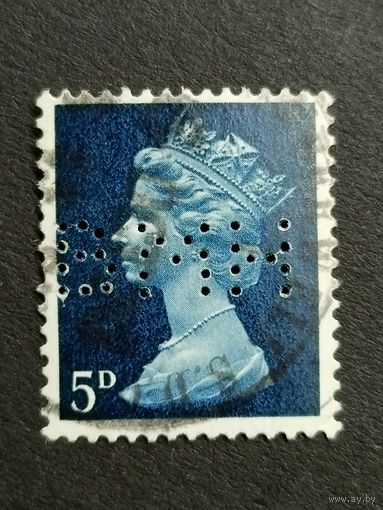 Великобритания 1968. Королева Елизавета II