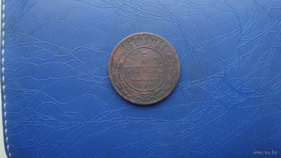 5 копеек 1880                                                                                               (3136)