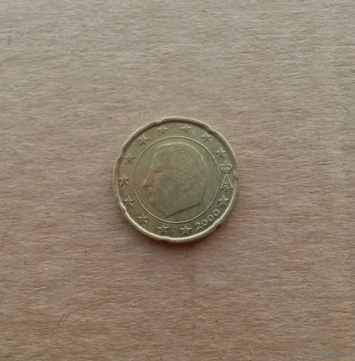Бельгия, 20 евроцентов 2000 г., Альберт II (1993-2013)