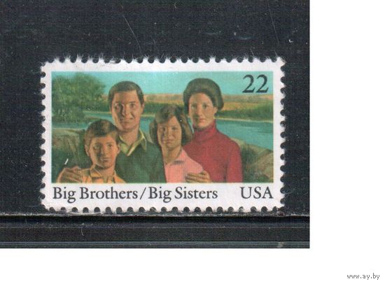 США-1985, (Мих.1774),  гаш., Молодежь