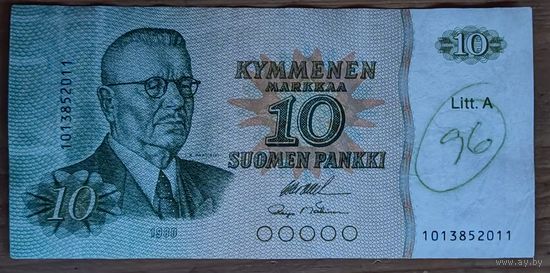 10 марок 1980 года - Финляндия