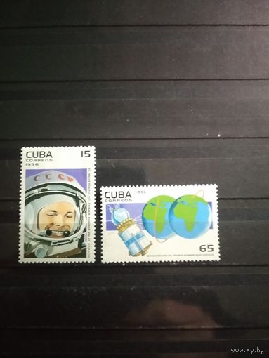 Куба 1996 г. Космос.