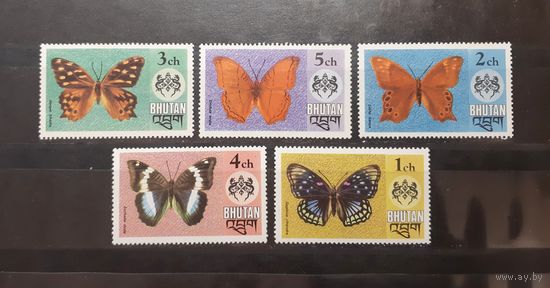 Бутан. 1975 год. Фауна. Бабочки (168)