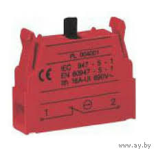 Контактный блок нормально-замкнутый GIOVENZANA PL004001