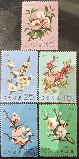 КНДР 1975. Флора. Полная серия