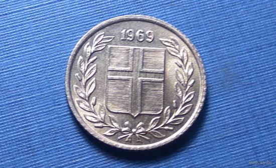 10 эйре 1969. Исландия. AU!